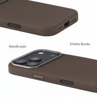 Accezz Mesh Backcover mit MagSafe Apple iPhone 17 Pro Max - Braun