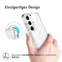 imoshion Rugged Air Case Samsung Galaxy S25 Plus - Transparent