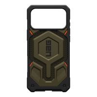 UAG Monarch Pro Backcover Apple iPhone 17 Pro - Kevlar Element Green