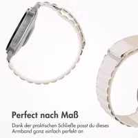 Accezz Nylon Alpine Armband für Samsung Galaxy Watch 9 (40/44mm) / Watch 8 (40/44mm) / Classic (46mm) - Polarstern