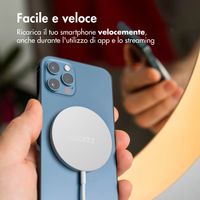 Accezz Wireless Charger USB-C - Drahtloses MagSafe und Qi2-Ladegerät - 1 Meter - Weiß