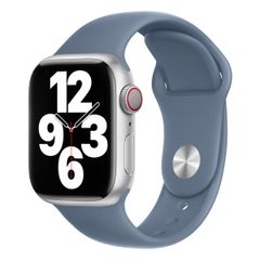 Apple Sport Armband für das  Apple Watch Series 1 t/m 9 / SE (38/40/41 mm) | Series 10 / 11 (42 mm) - Größe M/L - Slate Blue