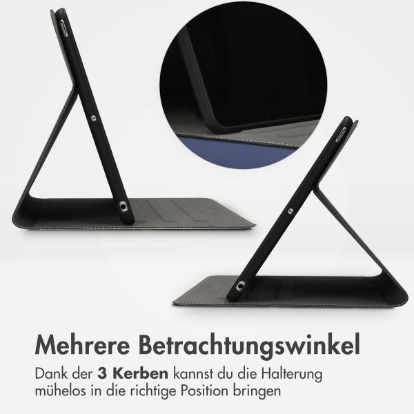 Accezz Classic Tablet Case Apple iPad Pro 11 (2024) M4 - Dunkelblau