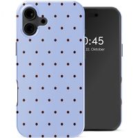 Selencia Vivid Back Cover Apple iPhone 16 - Happy Dots Digital Sky