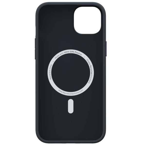 Njorð Collections Slim Case MagSafe für das iPhone 15 Plus - Black