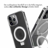 Accezz Ring Stand Backcover mit MagSafe Apple iPhone 13 Pro Max - Transparent