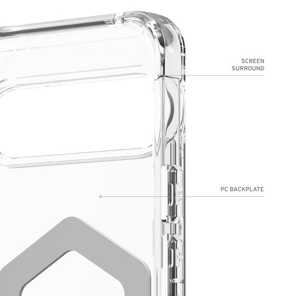 UAG Plyo Pro Backcover für das Google Pixel 9 Pro XL - Ice / Silver