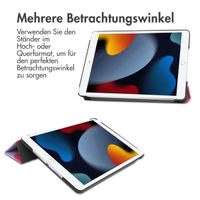 imoshion Design Trifold Klaphülle Apple iPad 9 (2021) 10.2 Zoll / iPad 8 (2020) 10.2 Zoll / iPad 7 (2019) 10.2 Zoll - Dusty Rose