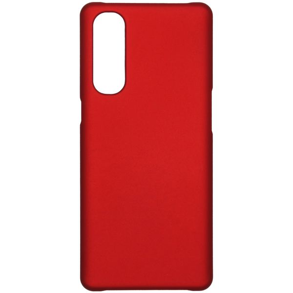 Unifarbene Hardcase-Hülle Oppo Find X2 Neo - Rot