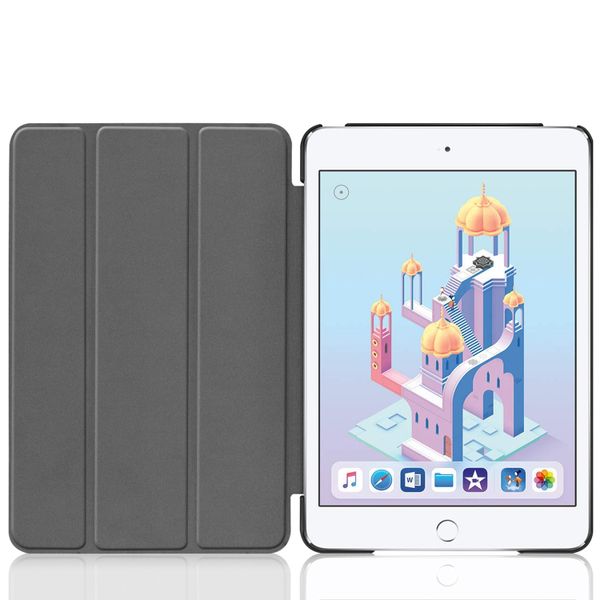 imoshion Trifold Klapphülle Apple iPad Mini 5 (2019) / Mini 4 (2015) - Dunkelblau