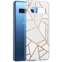 imoshion Design Hülle für das Samsung Galaxy S10 - White Graphic