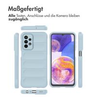 imoshion EasyGrip Back Cover für das Samsung Galaxy A23 (5G) - Hellblau