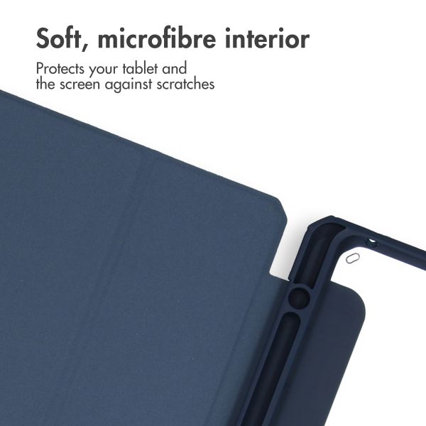 imoshion Trifold Hardcase Klapphülle Samsung Galaxy Tab S11 Ultra - Dunkelblau
