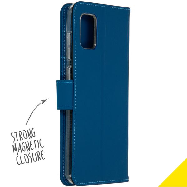 Accezz Wallet TPU Klapphülle für das Samsung Galaxy A31 - Blau