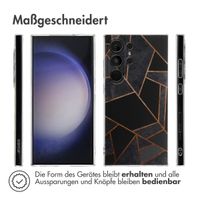 imoshion Design Hülle Samsung Galaxy S24 Ultra - Black Graphic