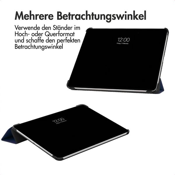 imoshion Trifold Klapphülle OnePlus Pad 4 - Dunkelblau