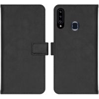 imoshion Luxuriöse Klapphülle Samsung Galaxy A20s - Schwarz