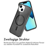 imoshion Sparkle Back Cover mit MagSafe Apple iPhone 14 - Glitter Schwarz