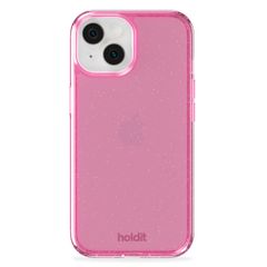 Holdit Glitzer Case für das iPhone 13 / 14 / 15 - Pink