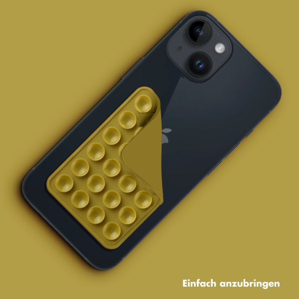 Selencia ﻿2er-Pack Telefonhalter Saugnapf - Olive Dust