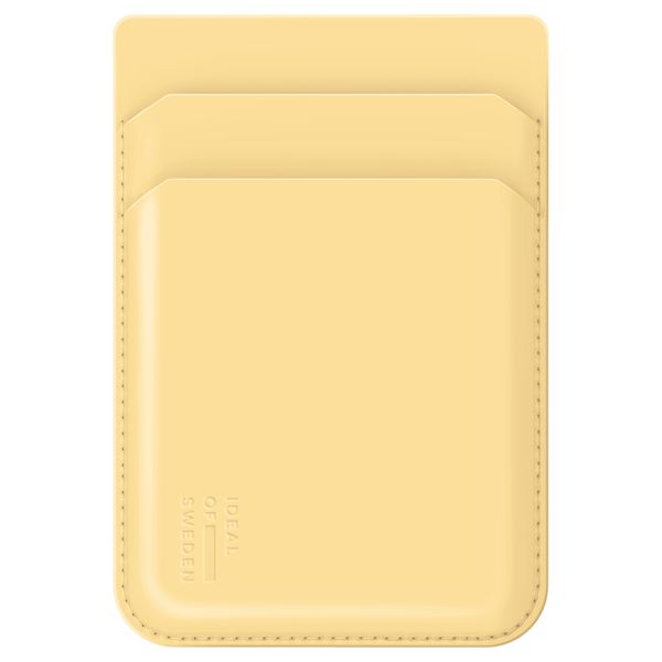 iDeal of Sweden MagSafe / Magnetischer Kartenhalter - Kartenhalter - Soft Lemon
