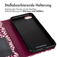imoshion Design Klapphülle Apple iPhone SE (2022 / 2020) / 8 / 7 / 6(s) - Bloom Love Blush