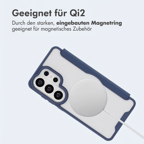 imoshion Transparente Bookcase mit MagSafe Samsung Galaxy S26 Ultra - Blau