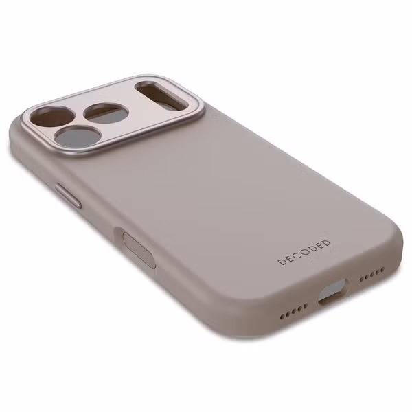 Decoded Silikon-Case MagSafe Apple iPhone 17 Pro - Soft Taupe
