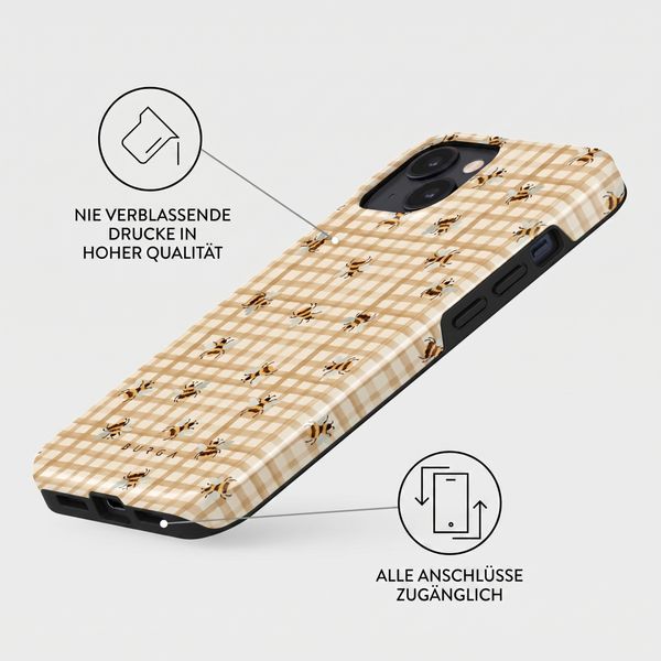 Burga Tough Back Cover MagSafe Apple iPhone 15 - Honeycomb
