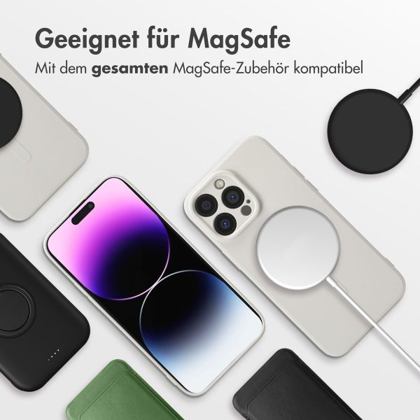 imoshion Color Back Cover mit MagSafe für das Apple iPhone 14 Pro Max - Beige