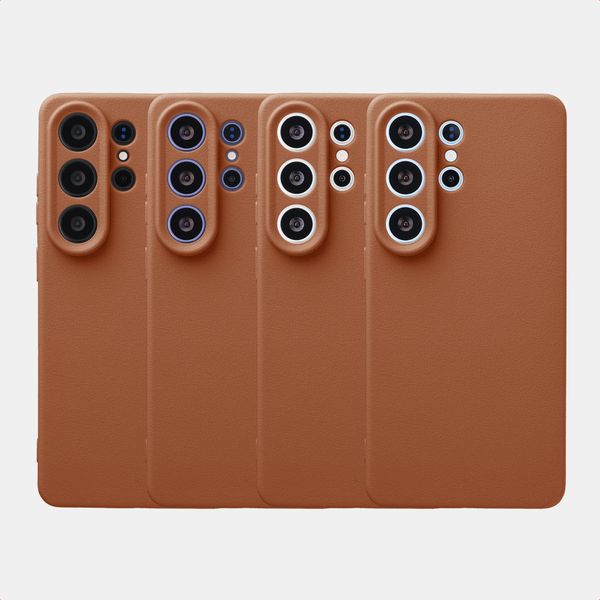 imoshion Texture Backcover Samsung Galaxy S26 Ultra - Braun