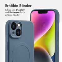 imoshion Color Back Cover mit MagSafe Apple iPhone 14 - Dunkelblau