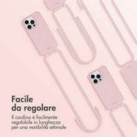 imoshion Color Backcover mit abtrennbarem Band Apple iPhone 14 Pro - Rosa