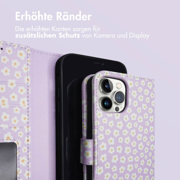 imoshion Design Klapphülle Apple iPhone 12 (Pro) - White Daisy