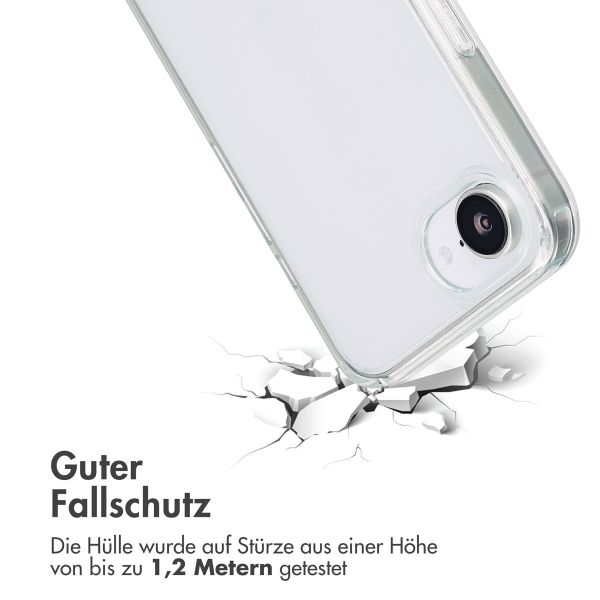 imoshion Back Cover mit Ständer iPhone 16e - Transparent