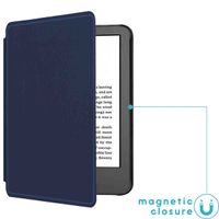 imoshion Slim Hard Case Sleepcover für das Amazon Kindle (2024) / Amazon Kindle (2022) 11th gen - Dunkelblau