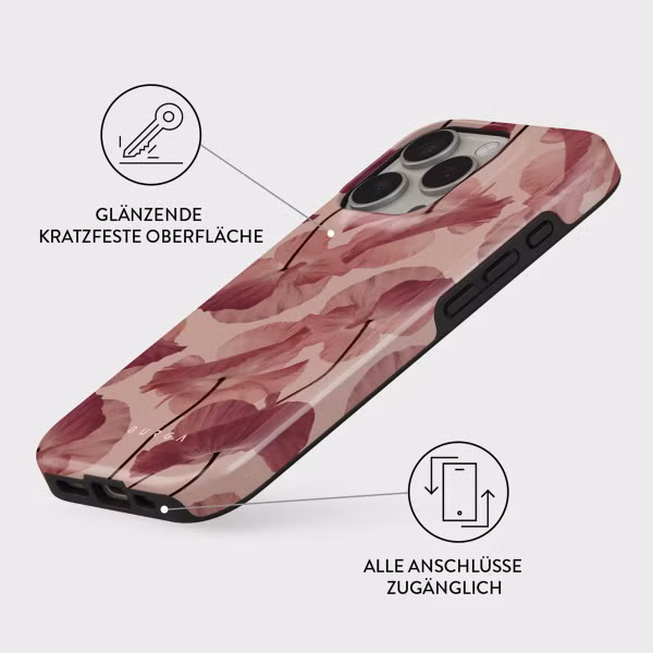 Burga Tough Back Cover MagSafe Apple iPhone 16 Pro - Tender Kiss