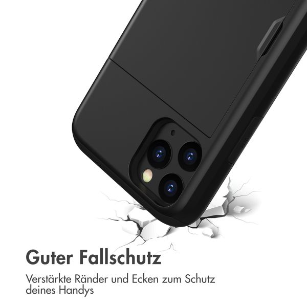 imoshion Backcover mit Kartenfach Apple iPhone 11 Pro - Schwarz