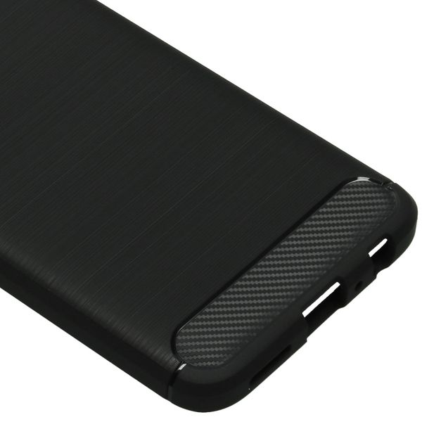 Brushed TPU Case für das OnePlus Nord N10 5G - Schwarz