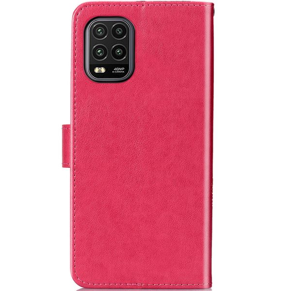 Kleeblumen Klapphülle Xiaomi Mi 10 Lite - Fuchsia