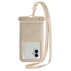 imoshion Floating Waterproof Pouch - Universelle wasserdichte Handyhülle - Beige