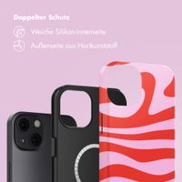 Selencia Vivid Rückabdeckung mit MagSafe Apple iPhone 13 - Dream Swirl Pink
