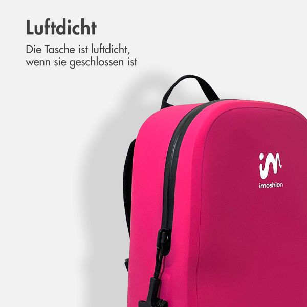 imoshion Air-Tight Waterproof Rucksack - Small - Hot Pink