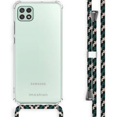 imoshion Backcover mit Band Samsung Galaxy A22 (5G) - Green Multi Color