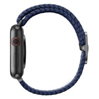 Uniq Aspen Geflochtenes Armband für das  Apple Watch Series 1 t/m 11 / SE / Ultra (44/45/46/49 mm) - Oxford Blue