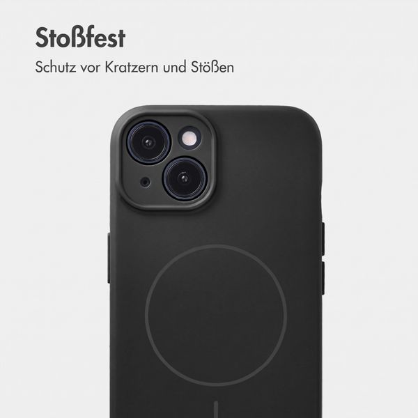 Accezz Grip Backcover mit MagSafe Apple iPhone 14 - Schwarz