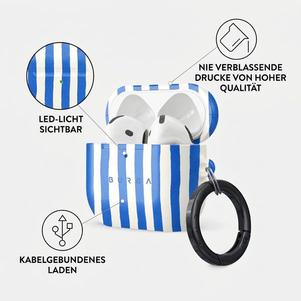 Burga Hardcase Hülle Apple AirPods 4 - Kafenio
