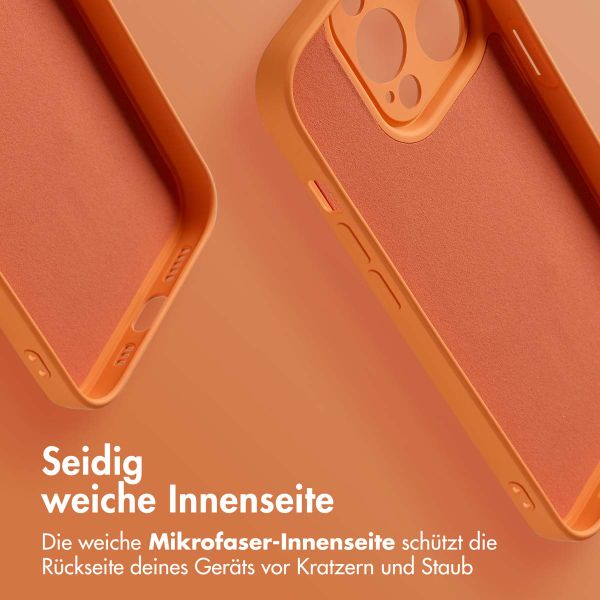 imoshion Color Back Cover mit MagSafe Apple iPhone 14 Pro - Neon Orange