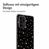 imoshion Design Hülle Samsung Galaxy A52(s) (5G/4G) - Stars Beige Reverse