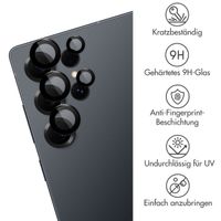 imoshion 2er-Pack Objektivschutz für Kamera für das Samsung Galaxy S25 Ultra - Titanium Black